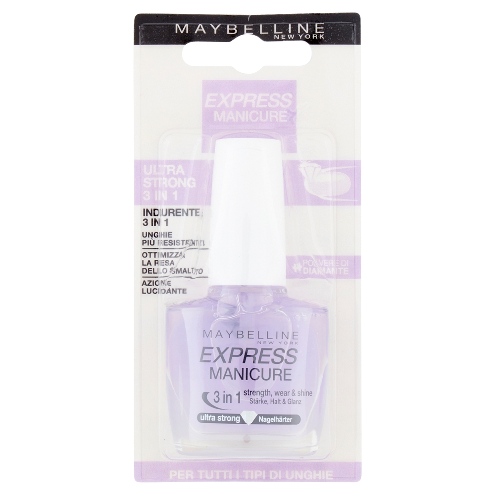 Maybelline New York Smalto Express Manicure, Effetto Rinforzante